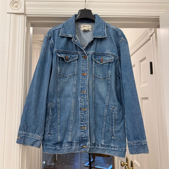 Madewell Classic Blue Jean Jacket - Picture 1 of 4